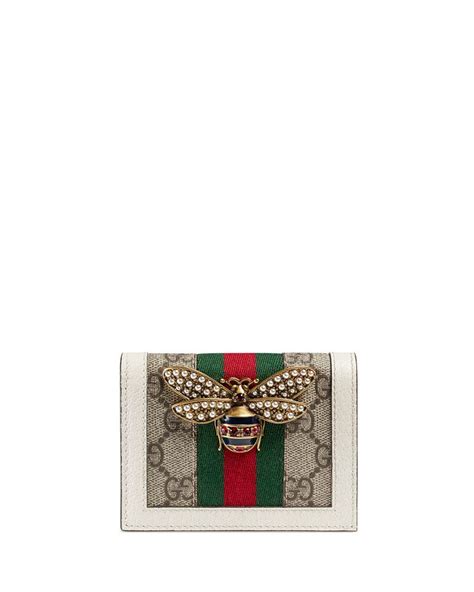 gucci queen margaret gg supreme card case|Card Holders & Coin Cases for Women .